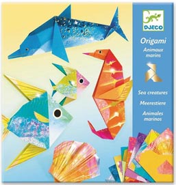 Origami Box Meerestiere